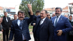 Milletvekillerinden Başkan Sarı'ya Hayırlı Olsun Ziyareti