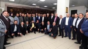 Muhtarlardan Başkan Zeybek’e Ziyaret