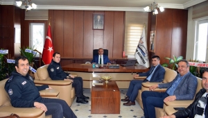 Polis Teşkilatından, Başkan Şahin’ e Ziyaret