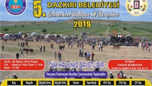 Rahvat at yarışları Dazkırı'da yapılacak