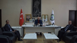 Rektör Solak’tan Borsamıza Veda Ziyareti