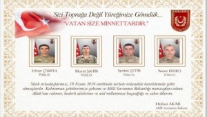 Şehit Askerlerimizin Kimlikleri Belli Oldu