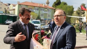 Vali Mustafa Tutulmaz Başkan Nihat Sarı'yı Ziyaret etti