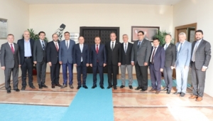 ATSO Yönetim Kurulu’ndan Prof.Dr.Karakaş’a “Hayırlı Olsun” Ziyareti