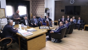 ATSO Yönetim Kurulu’ndan Zeybek’e “Hayırlı Olsun” Ziyareti