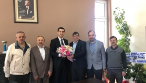 Basın Mensuplarından Bolvadin MYO Müdürüne Ziyaret