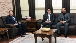 Başsavcısı çelenk ve 2. Acm başkanı köken’den karakaş’a ziyaret