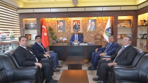 Bölge Müdürlerinden Başkan Mustafa Çöl’e Ziyaret