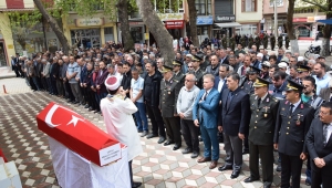 Çay’da en yaşlı Kore gazisi hakka yürüdü