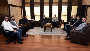 Genç Girişimciler Kurulu, Rektör Karakaş’ı Ziyaret Etti
