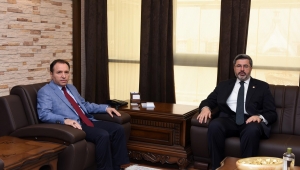 Milletvekili Özkaya Rektör Karakaş’ı Ziyaret Etti