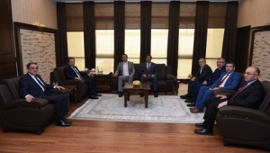 Rektör Karakaş'a Hayırlı Olsun Ziyaretleri Devam Ediyor