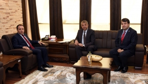 Rektör Karakaş’a Tebrik Ziyaretleri Devam Ediyor