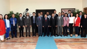 Rektör Karakaş’a Tebrik Ziyaretleri Devam Ediyor