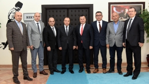 Rektör Karakaş'a Tebrik Ziyaretleri Sürüyor