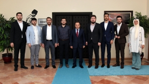 Rektör Karakaş Genç Müsiad Başkanı Sert’i Kabul Etti