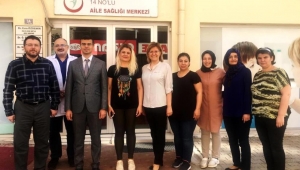 Sağlık Müdürü Korkmaz ASM’leri ziyaret etti