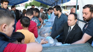 Serteser ve 15. Meslek komitesi iftar çadırında