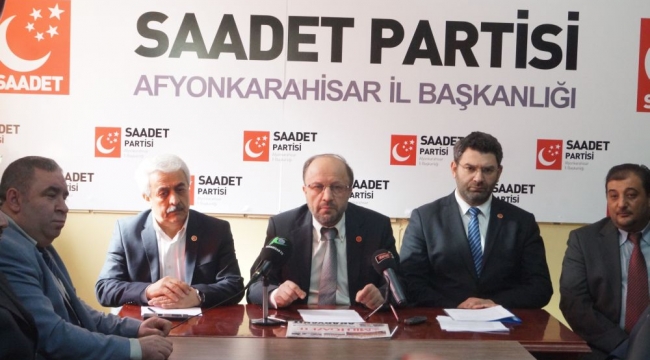 SP. İl Başkanı Şenel : Türkiye 1. Meclis ruhunu arıyor