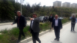 Suçıkan’a kavşak yapımı için görüşmeler başladı