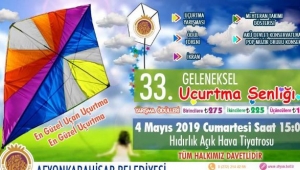 Uçurtma Şenliği 4 Mayıs'ta Yapılacak