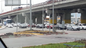 Yolların kavşak noktası Afyonkarahisar’da trafik yoğunluğu