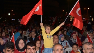 15 Temmuz Demokrasi ve Birlik Günü Etkinlikleri Kent Meydanı’nda gerçekleşti