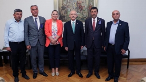 CHP'li Belediye Başkanları Kılıçdaroğlu ile buluştu