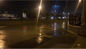 Son Dakika....Otogar Kavşağından oteller bölgesine kadar yağış nedeniyle uzun kuyruklar oluştu