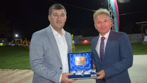 Çay Kaymakamı Erol Tanrıkulu’na Veda Yemeği