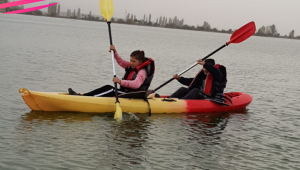 Emre Gölü cazibe merkezi haline geldi