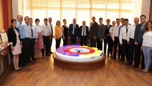 Merdivenci ve Serteser, ATSO Personeli İle Bayramlaştı