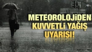 Meteorolojiden uyarı Sağanak yağış geliyor