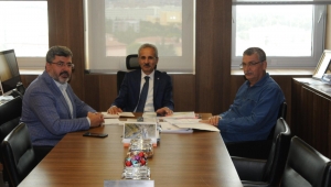 Milletvekili Özkaya'dan Karayolları Genel Müdürüne ziyaret