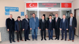 ATSO Yönetimi, Defterdar Şahin’i Ziyaret Etti