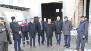 Başkan Zeybek’ten Personeline Ziyaret