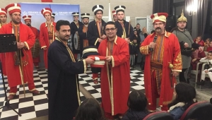 Belediye mehter Takımından Başkan Zeybek’e ziyaret