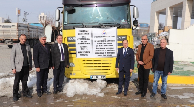 Afyonkarahisar’daki Oda ve Borsalar : Kardeşlerimizin Yanındayız