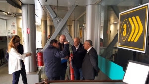 Başkan Zeybek Tam Otomasyonlu Otoparkı İnceledi