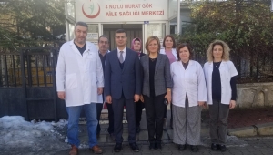 Sağlık Müdüründen ASM'lere Ziyaret