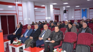 Sayısal takograf bilgilendirme toplantısı İscehisar Esnaf Odası’nda yapıldı.