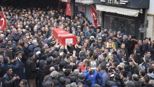 Şehit Uzman Çavuş Gökhan Orhan, son yolculuğuna gözyaşlarıyla uğurlandı