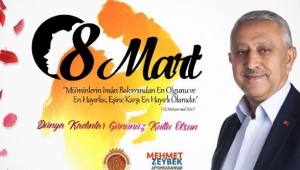 8 Mart Dünya Kadınlar Gününüz Kutlu Olsun