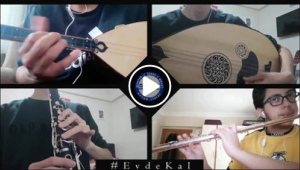 Afyon Lisesi öğrencilerinden evde kal klibi