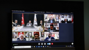 Başkan Sezen video konferans yoluyla Teşkilat Başkanı Kandemir ile görüştü