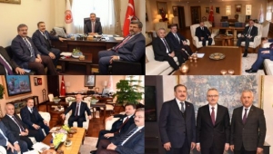 Başkan Zeybek Ankara’dan Heybesi Dolu Döndü