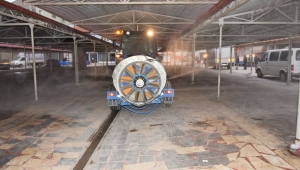 Çay’da Halk Pazarı İlaçlandı