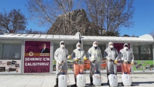 Dezenfekte Çalışmaları Aralıksız Sürüyor
