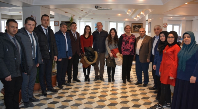 İscehisar Esnaf Odası Başkanlığına Vergi Haftası Ziyareti