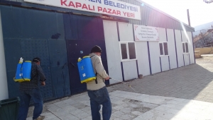 Kızılören Belediyesi’nde hijyen seferberliği